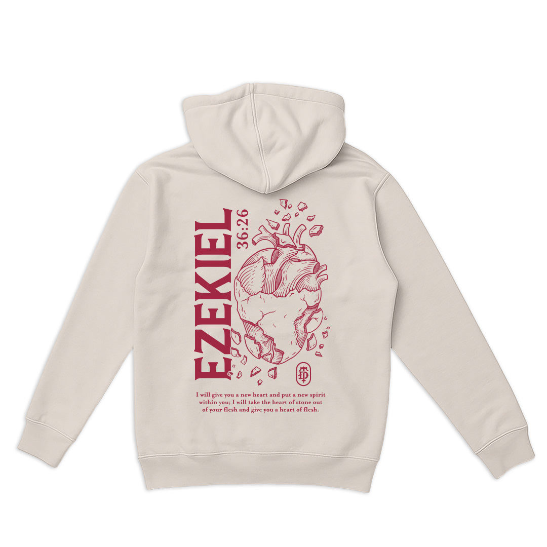 Heart of Flesh Hoodie - Ezekiel 36:26