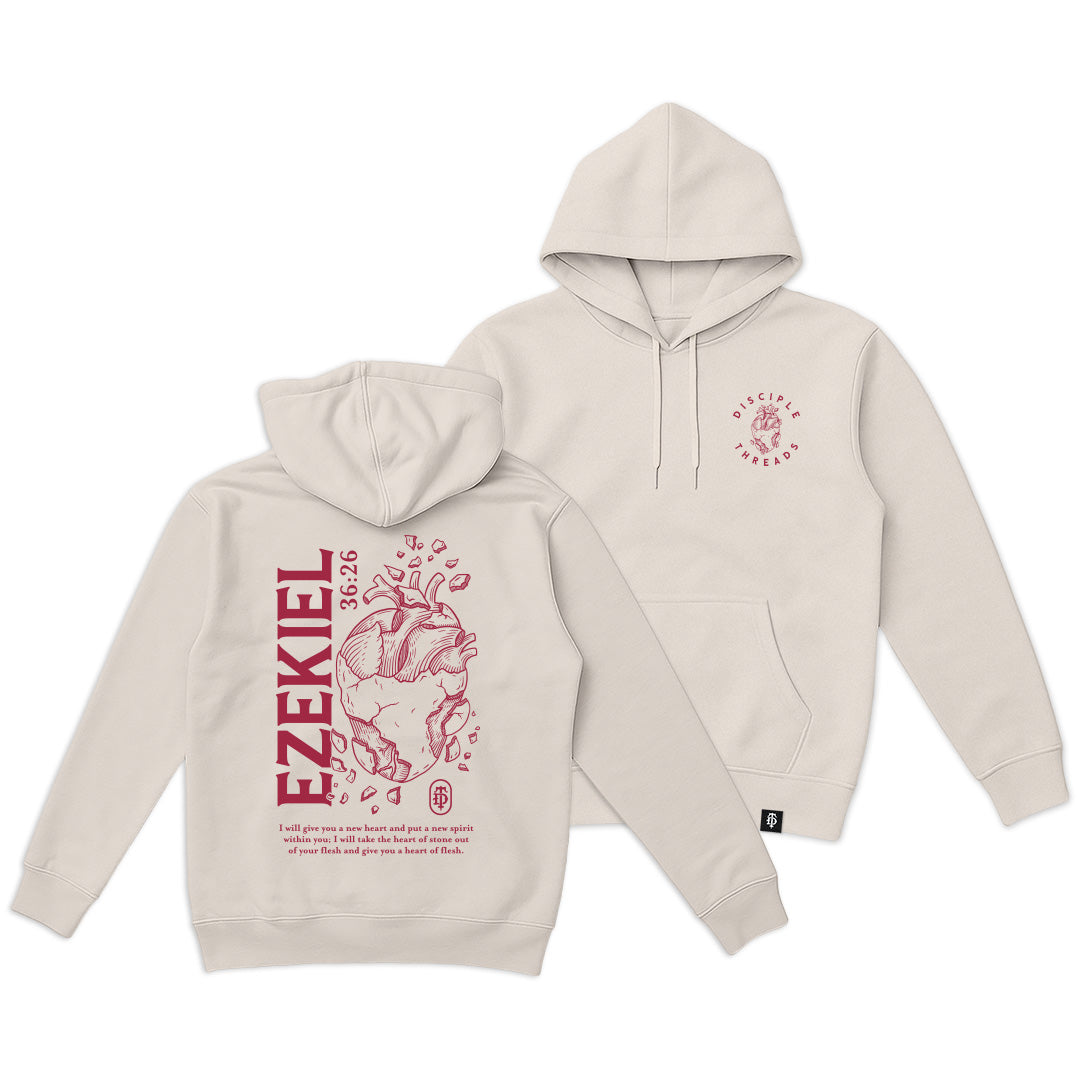 Heart of Flesh Hoodie - Ezekiel 36:26