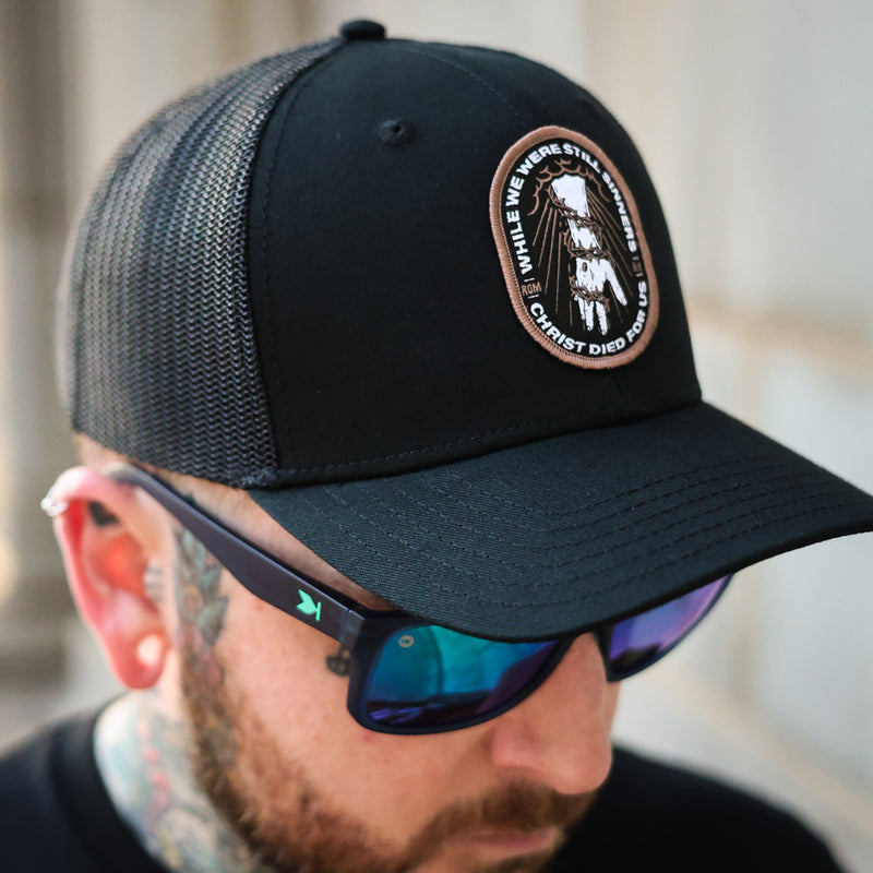 Christ Died For Us Trucker Hat