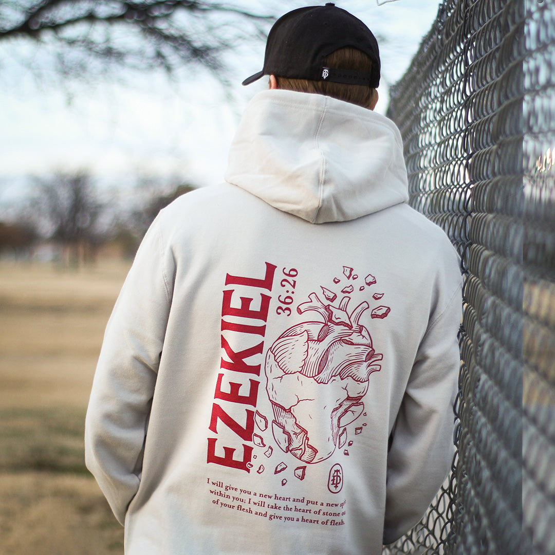 Heart of Flesh Hoodie - Ezekiel 36:26