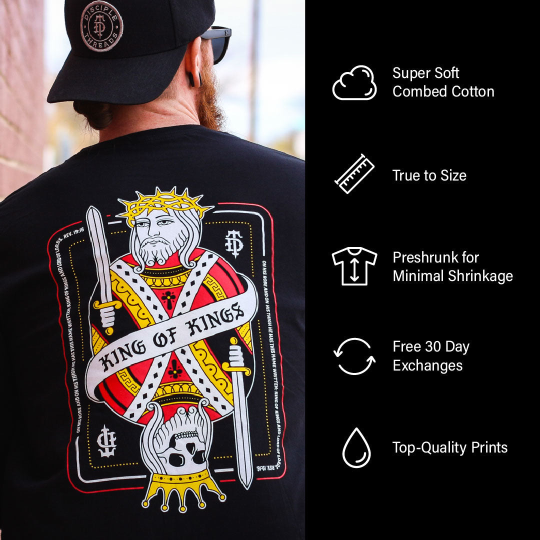 King of Kings T-shirt – Disciple Threads