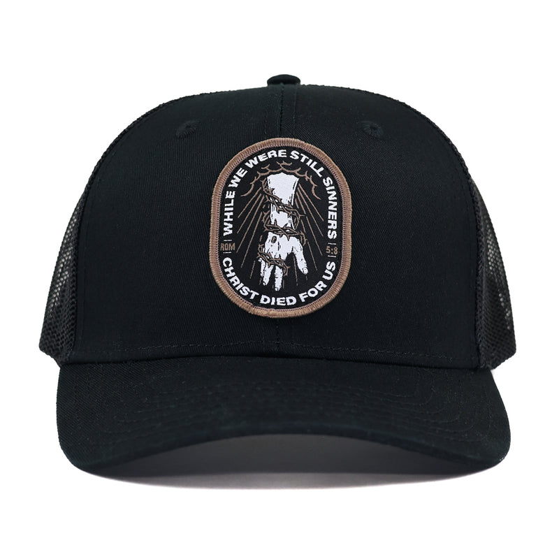 Christ Died For Us Trucker Hat