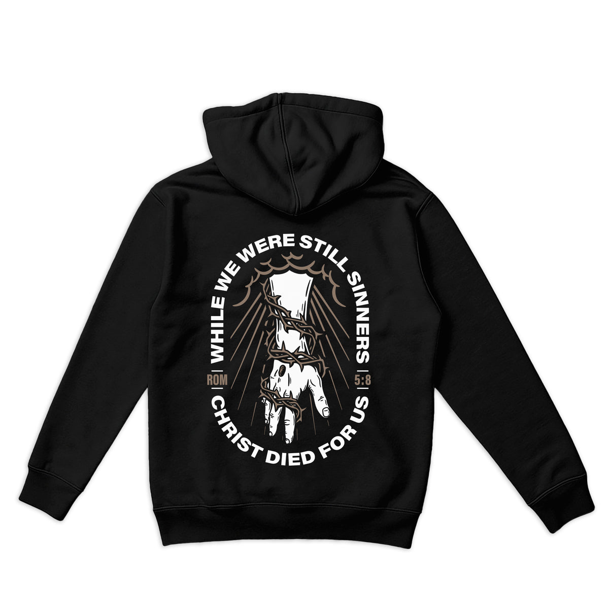 Christ Died For Us Pullover Hoodie