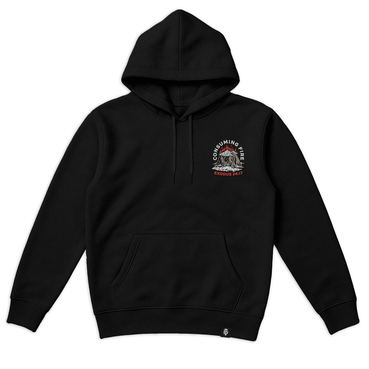 Consuming Fire Pullover Hoodie - Exodus 24:17