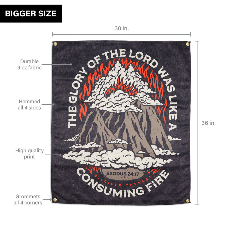 Consuming Fire Wall Flag
