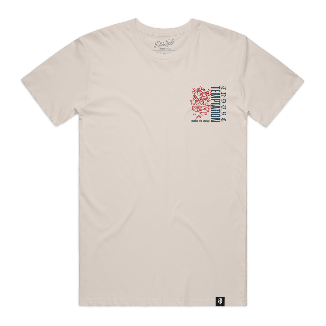 Crown of Life T-shirt based on James 1:12