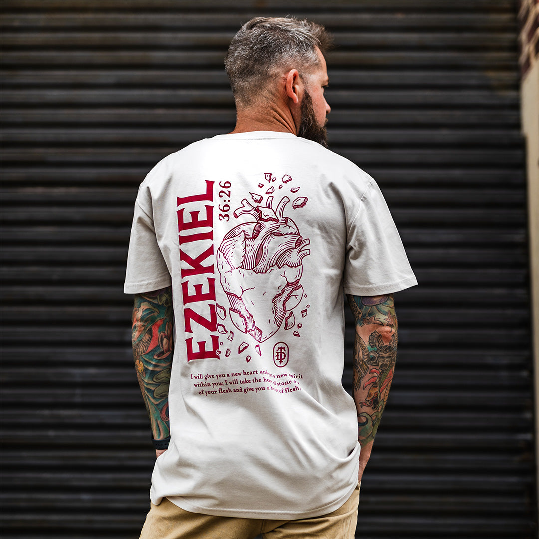 Heart of Flesh T-shirt - Ezekiel 36:26