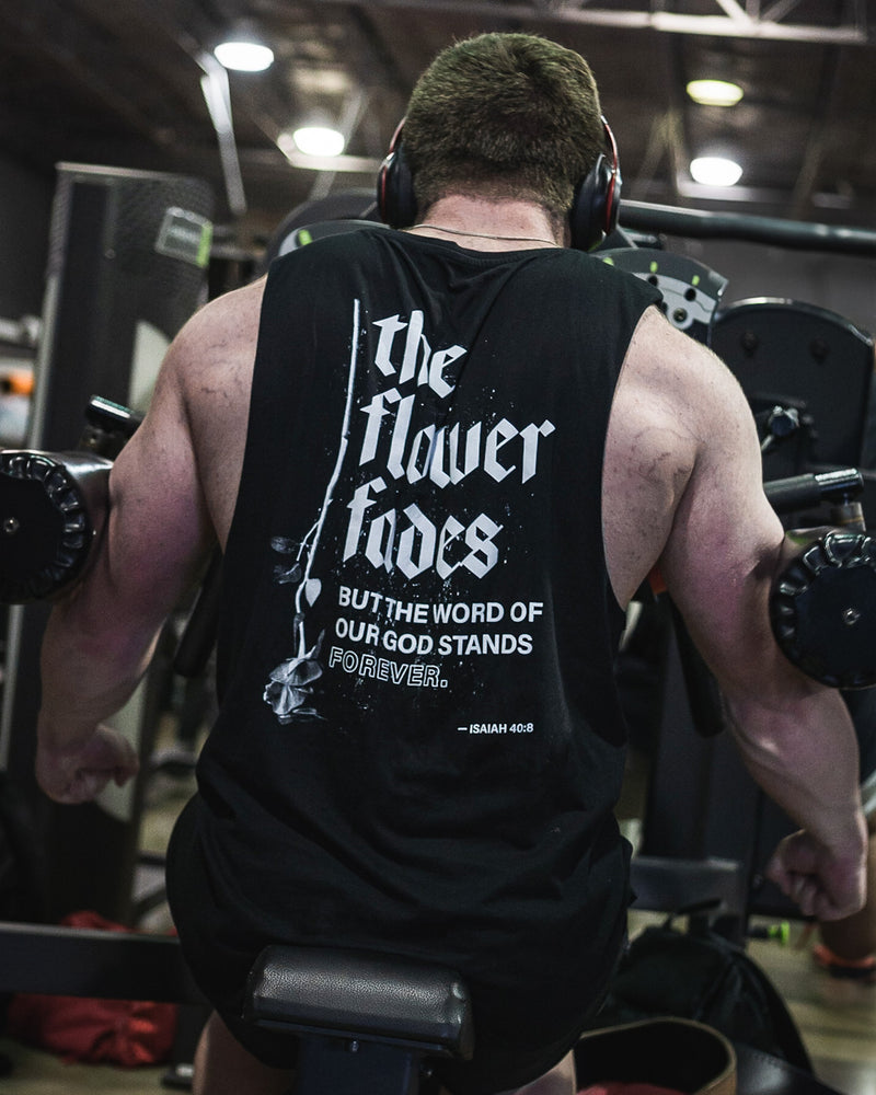 The Flower Fades Cut-Off Tank