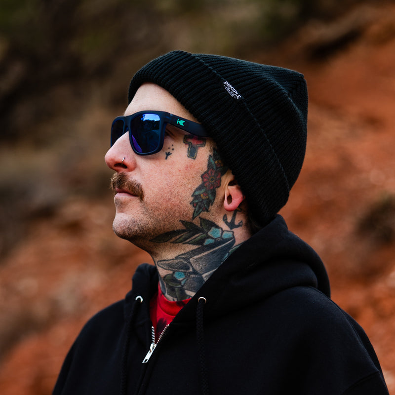 Supply Rib Beanie Model Photo