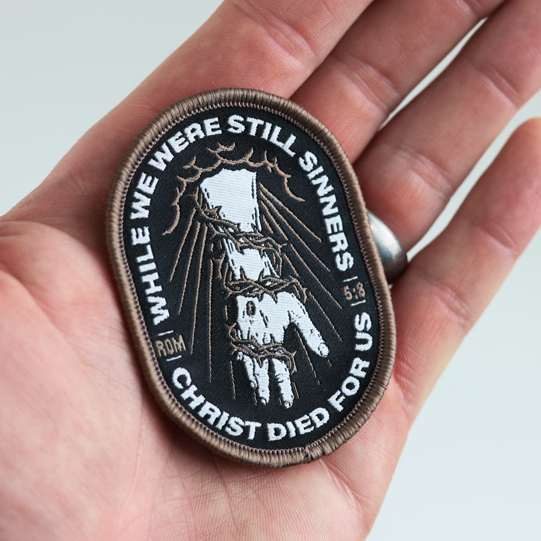 Christ Died For Us Patch