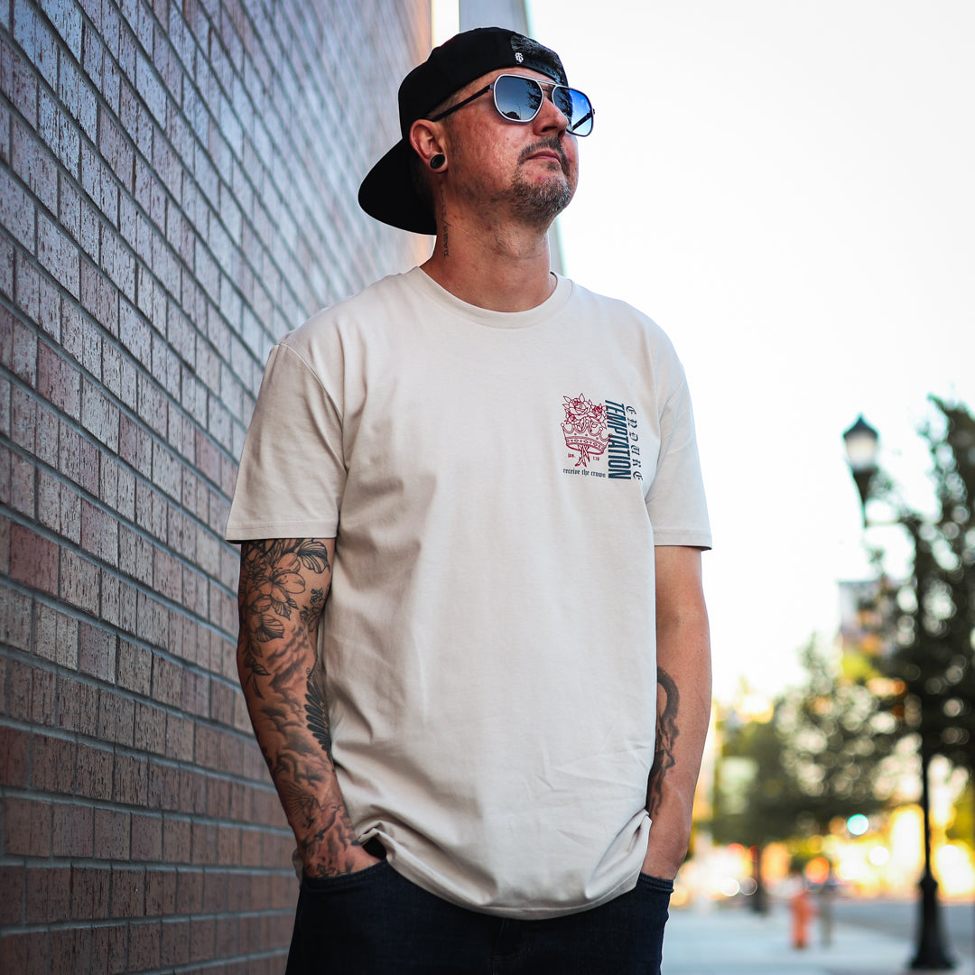Crown of Life T-shirt based on James 1:12