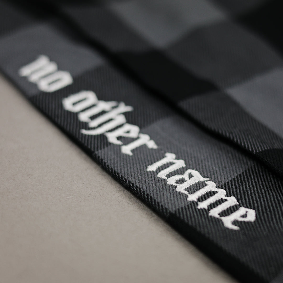 Flannel sleeve embroidery