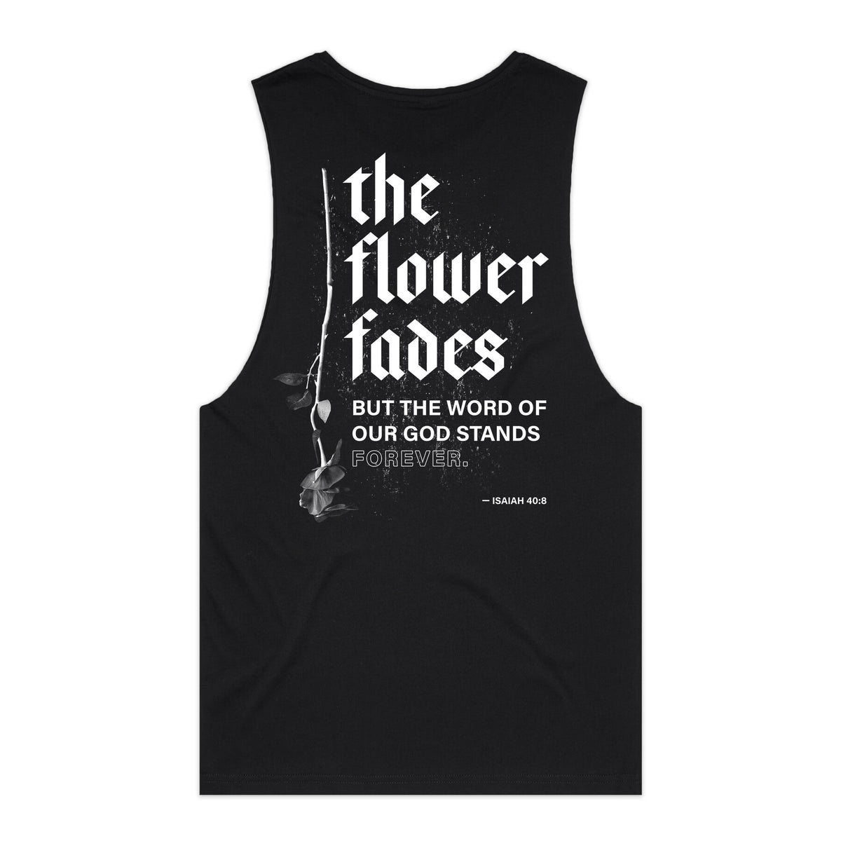 The Flower Fades Cut-Off Tank