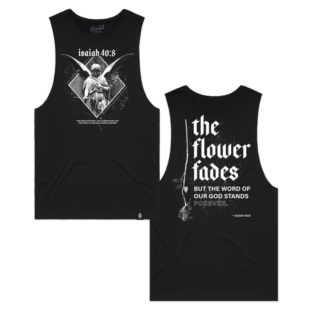 The Flower Fades Cut-Off Tank