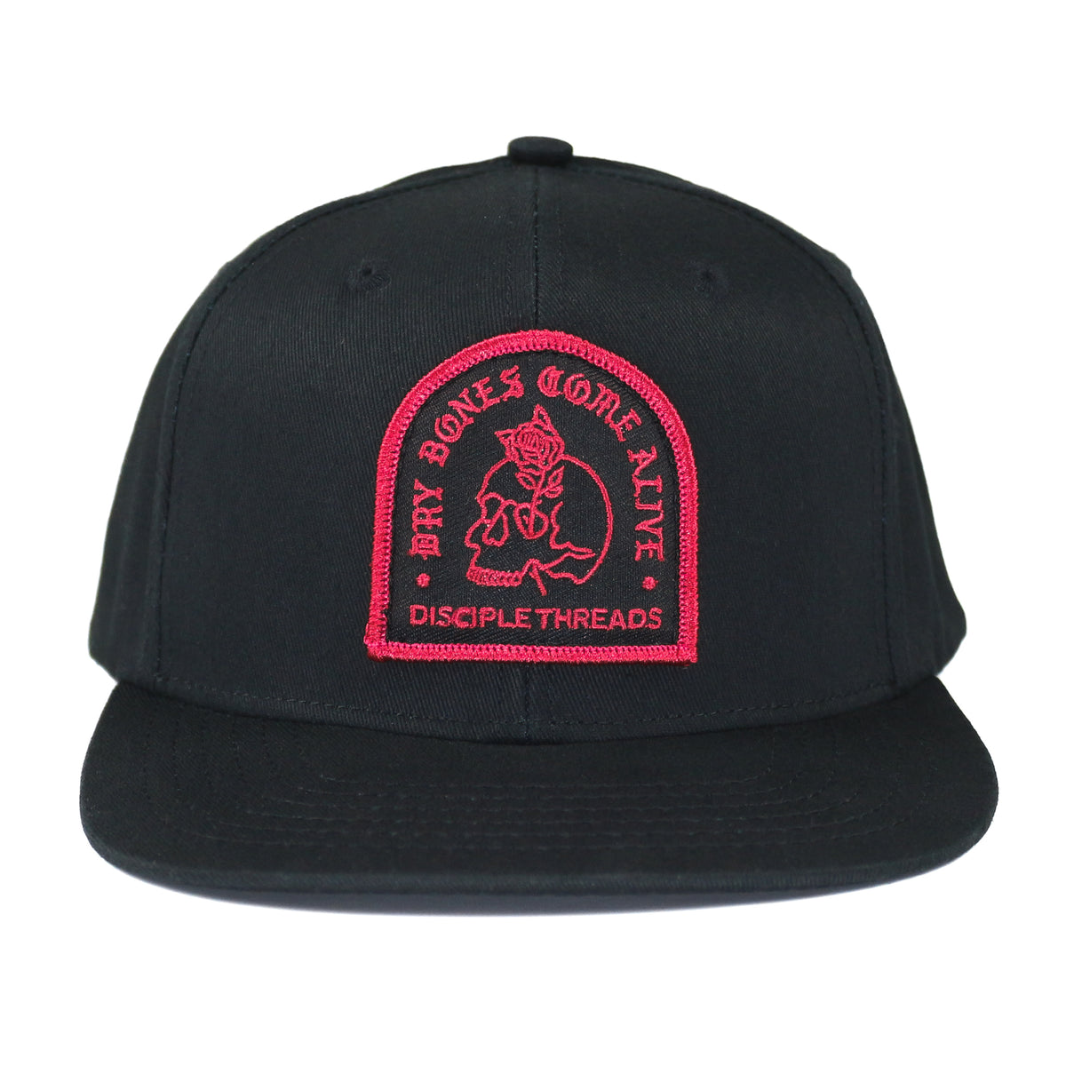 Dry Bones Flat Bill Patch Hat