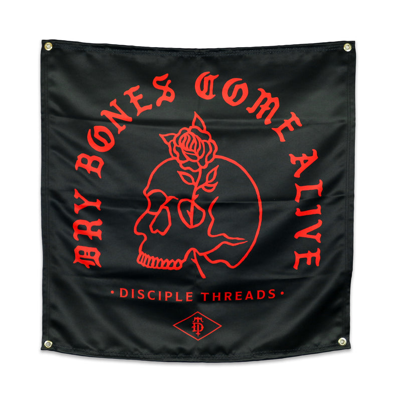 Dry Bones Wall Flag