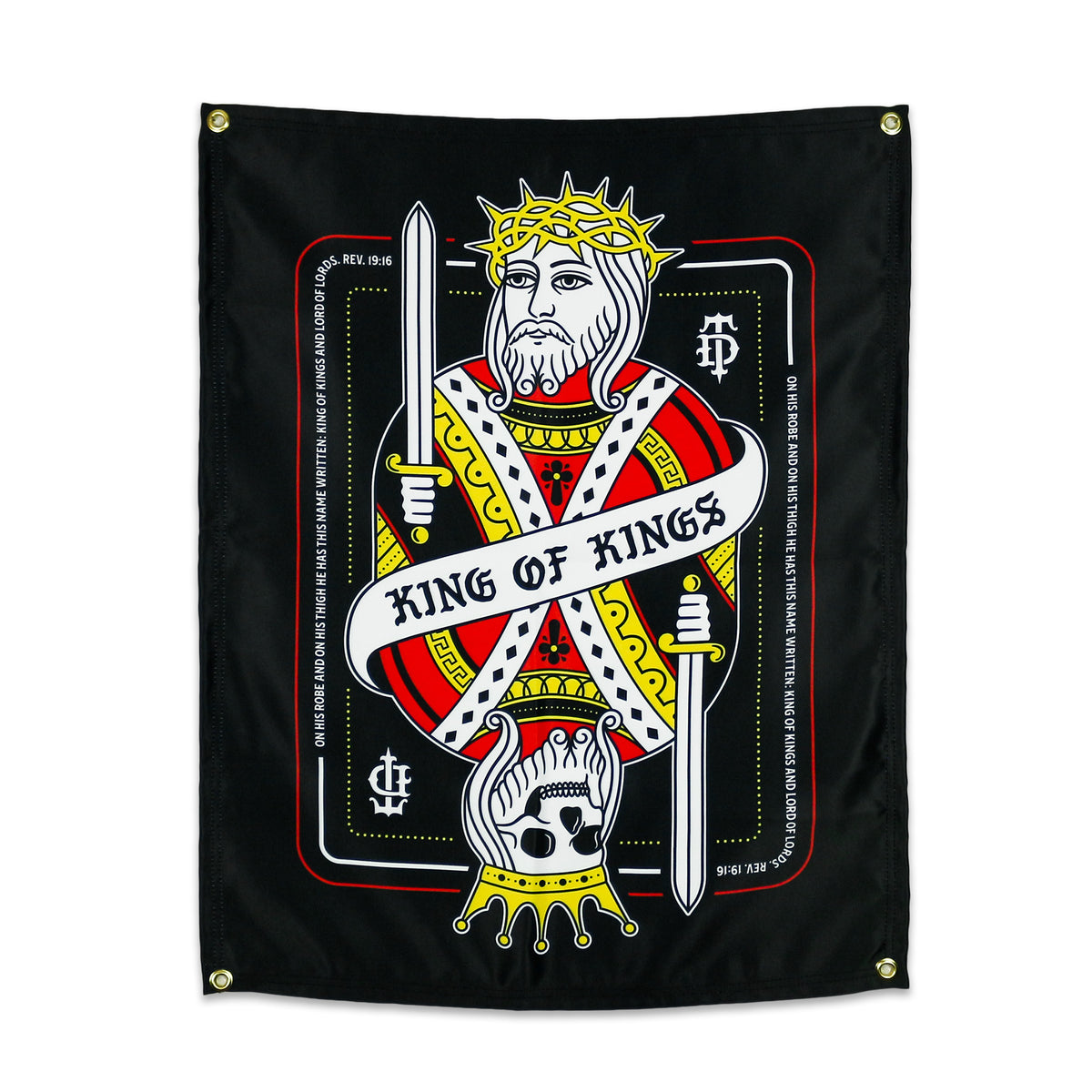 King of Kings Wall Flag